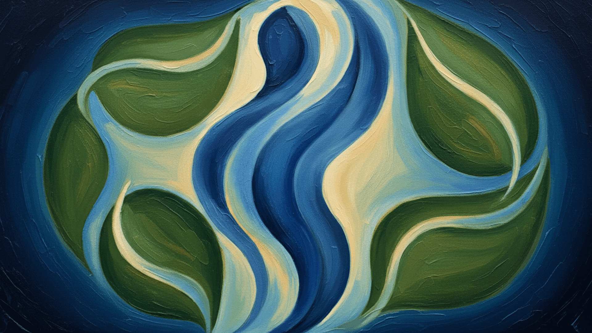 Mãos de profissional de saúde aplicam uma compressa terapêutica nas costas de um paciente durante sessão de Terapias Externas Antroposóficas.